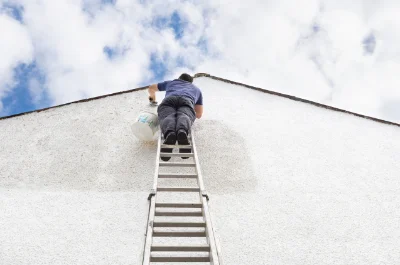 Peinture extérieure à l'Isle-Bouzon — façades et ravalement